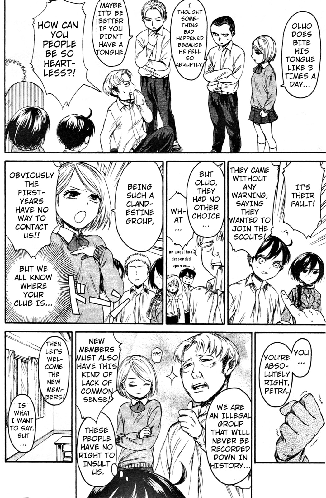 Read Attack on Titan: Junior High chapter 7 image 9 on Lezhin