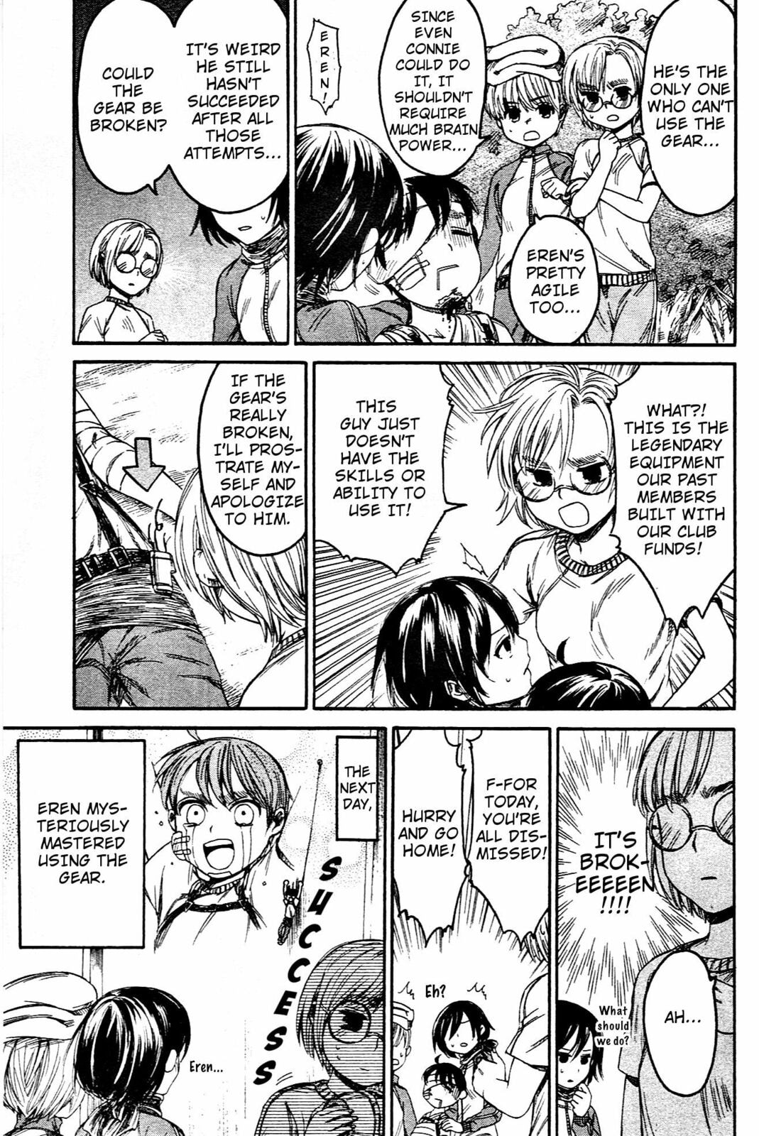 Read Attack on Titan: Junior High chapter 8 image 14 on Lezhin