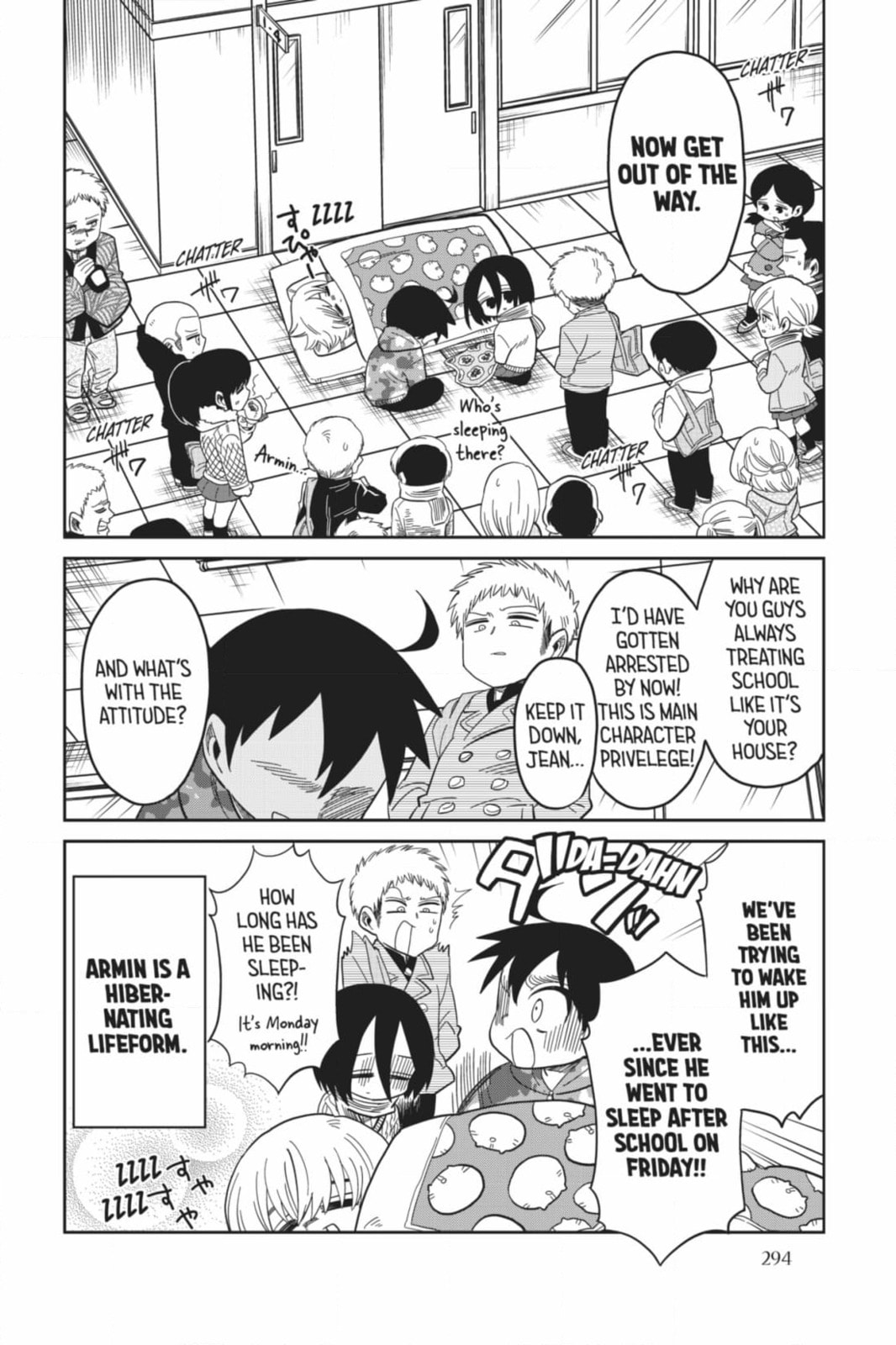 Read Attack on Titan: Junior High chapter 86 image 3 on Lezhin