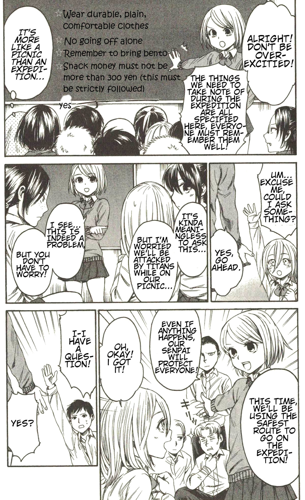 Read Attack on Titan: Junior High chapter 9 image 11 on Lezhin