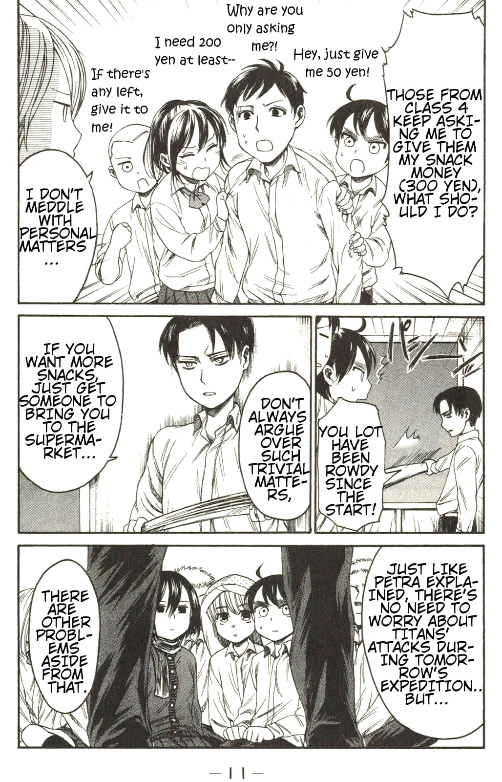 Read Attack on Titan: Junior High chapter 9 image 12 on Lezhin