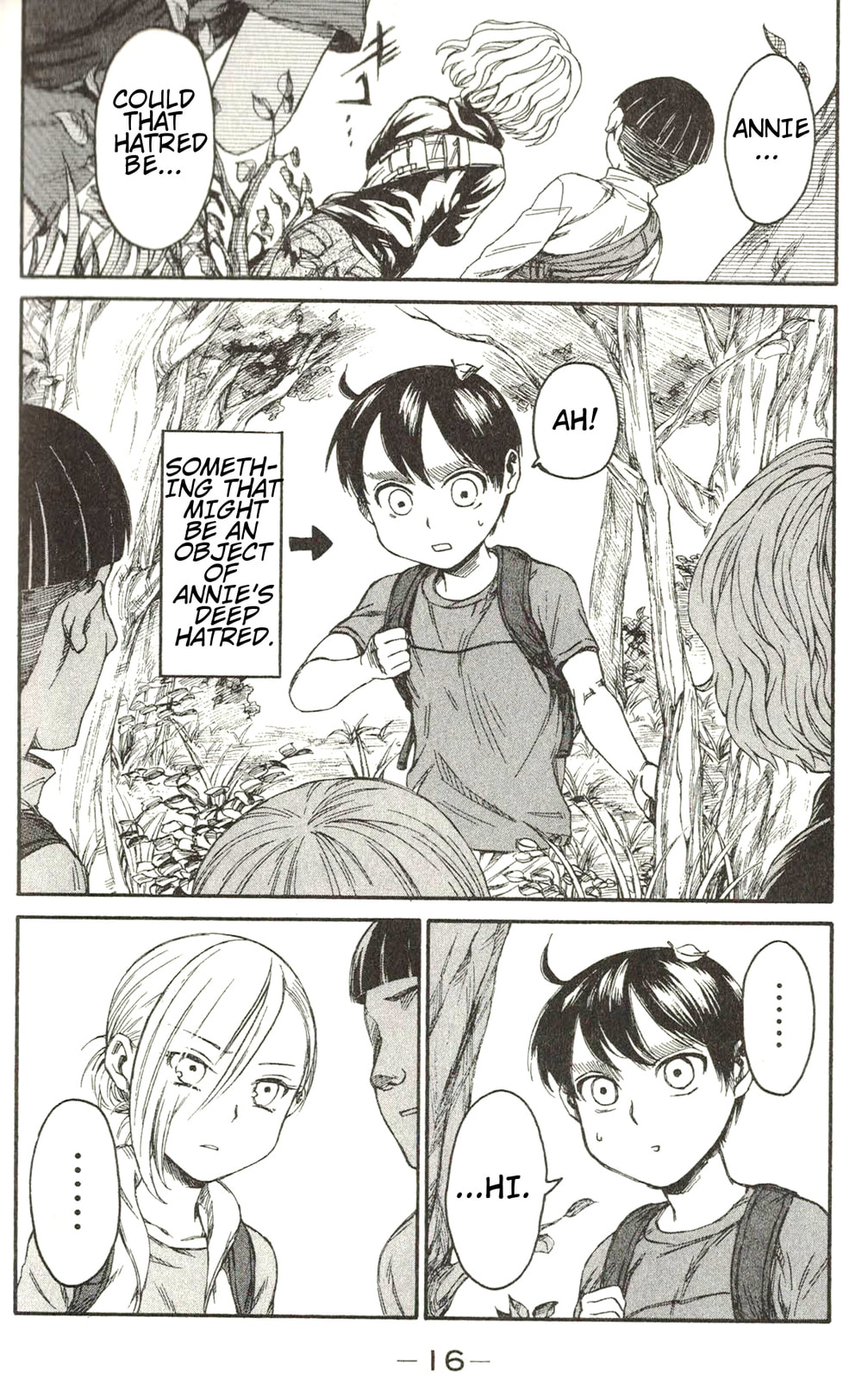 Read Attack on Titan: Junior High chapter 9 image 17 on Lezhin