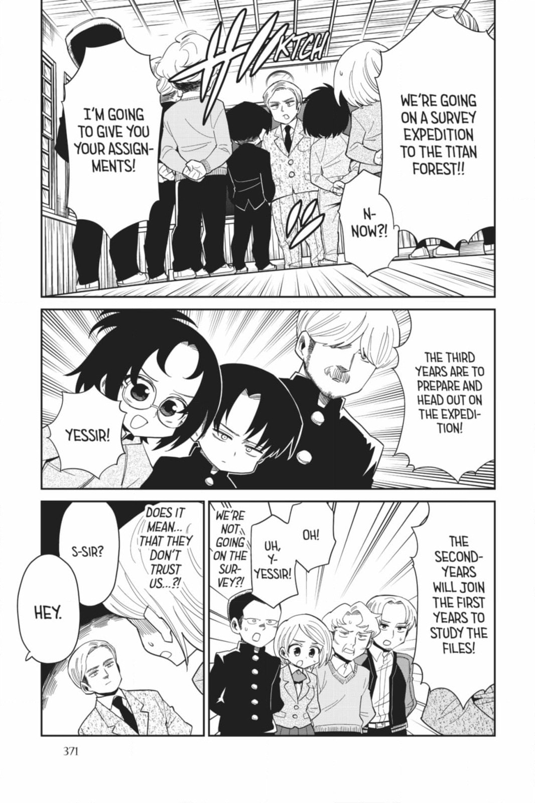 Read Attack on Titan: Junior High chapter 91 image 6 on Lezhin
