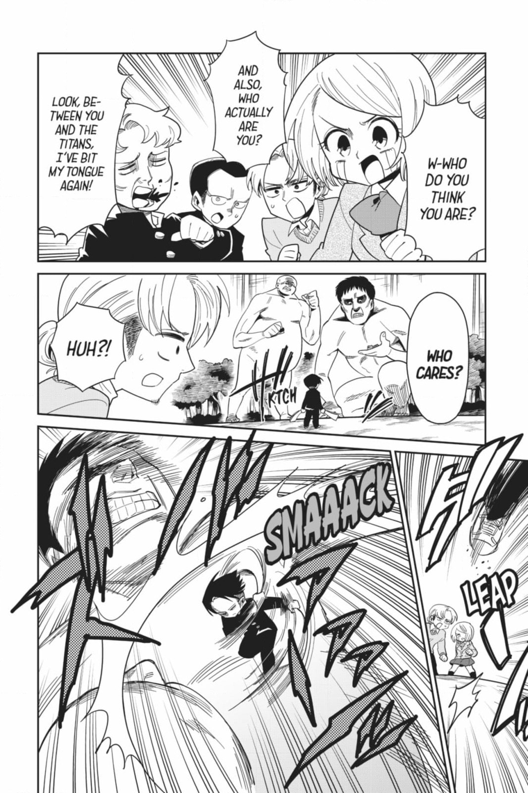 Read Attack on Titan: Junior High chapter 92 image 1 on Lezhin