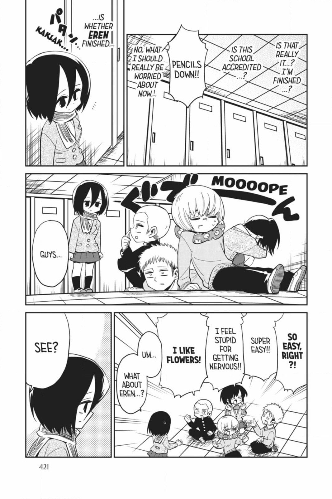 Read Attack on Titan: Junior High chapter 93 image 12 on Lezhin