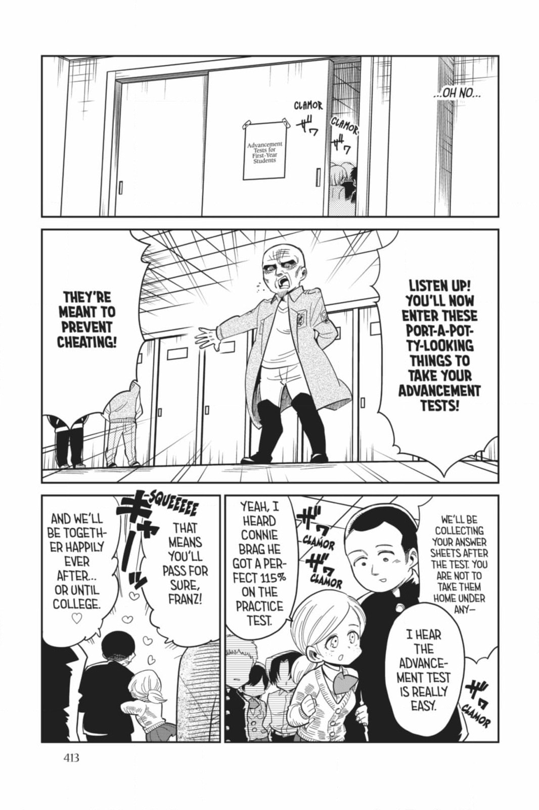 Read Attack on Titan: Junior High chapter 93 image 4 on Lezhin
