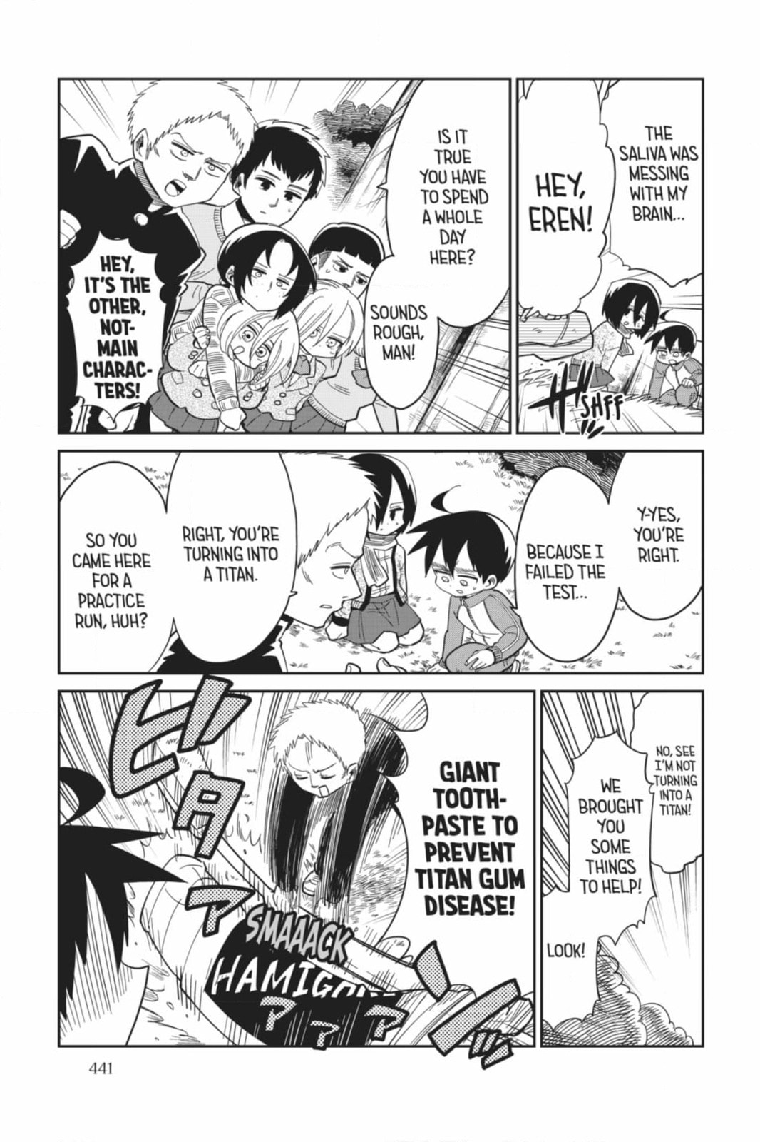 Read Attack on Titan: Junior High chapter 94 image 14 on Lezhin