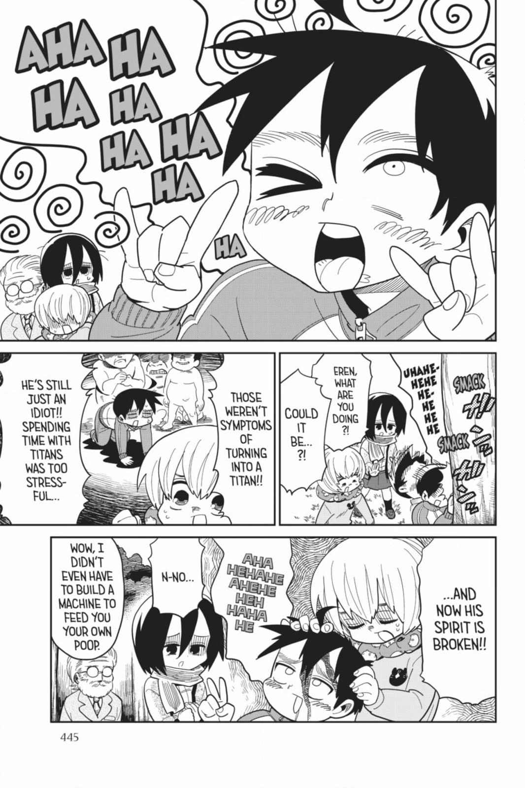 Read Attack on Titan: Junior High chapter 94 image 18 on Lezhin