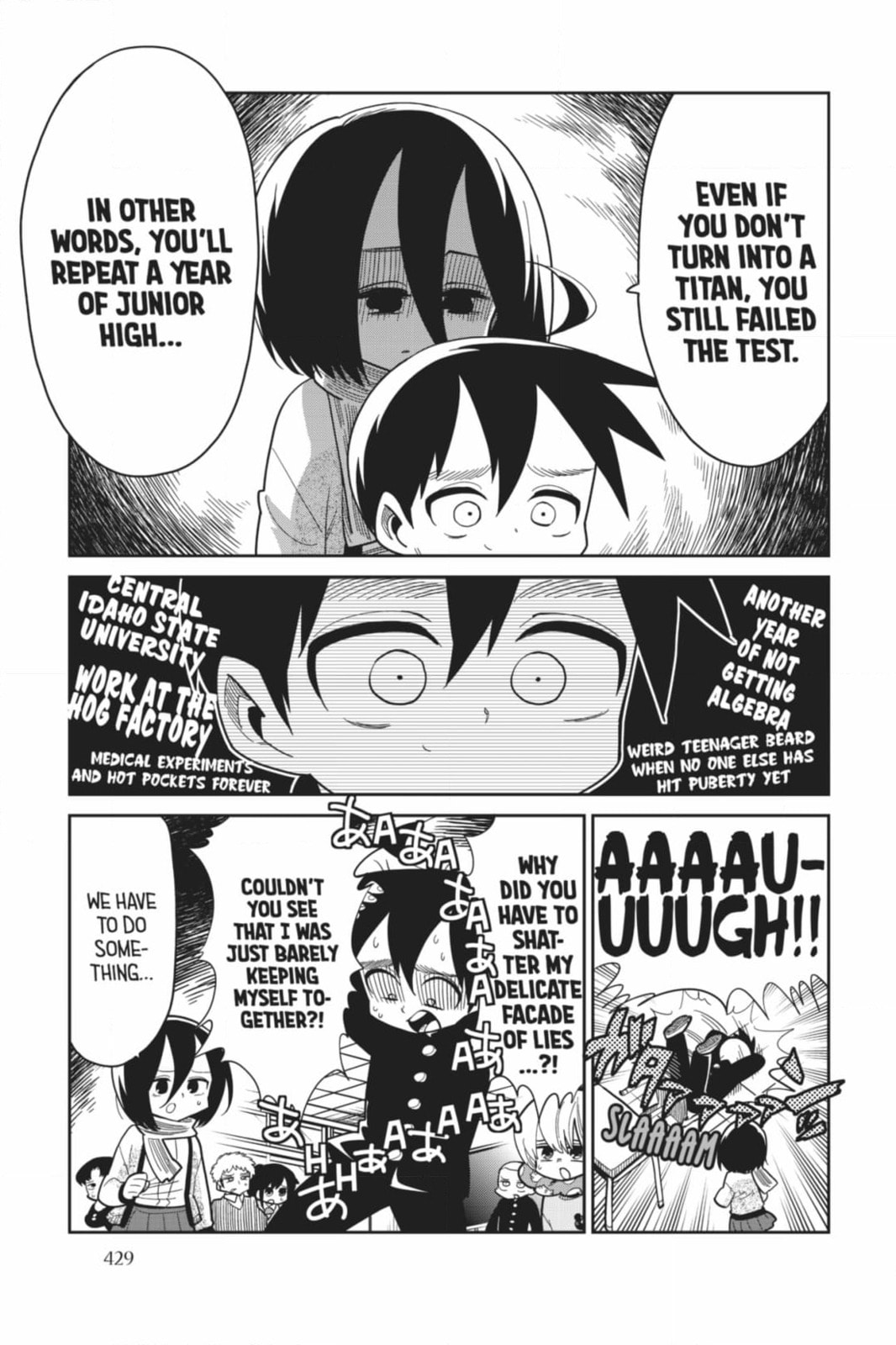 Read Attack on Titan: Junior High chapter 94 image 2 on Lezhin