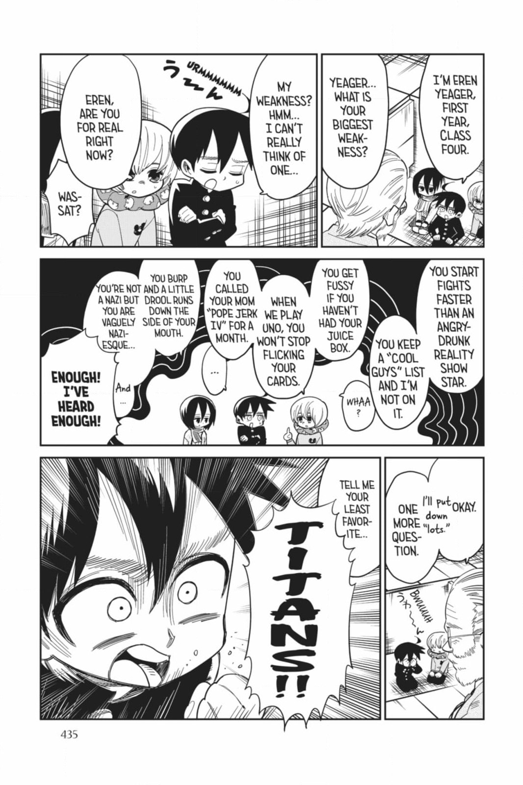 Read Attack on Titan: Junior High chapter 94 image 8 on Lezhin