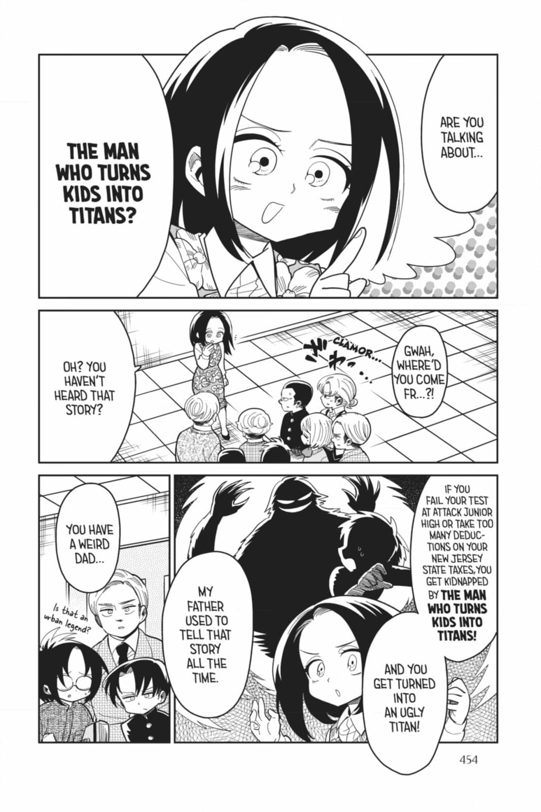 Read Attack on Titan: Junior High chapter 95 image 1 on Lezhin