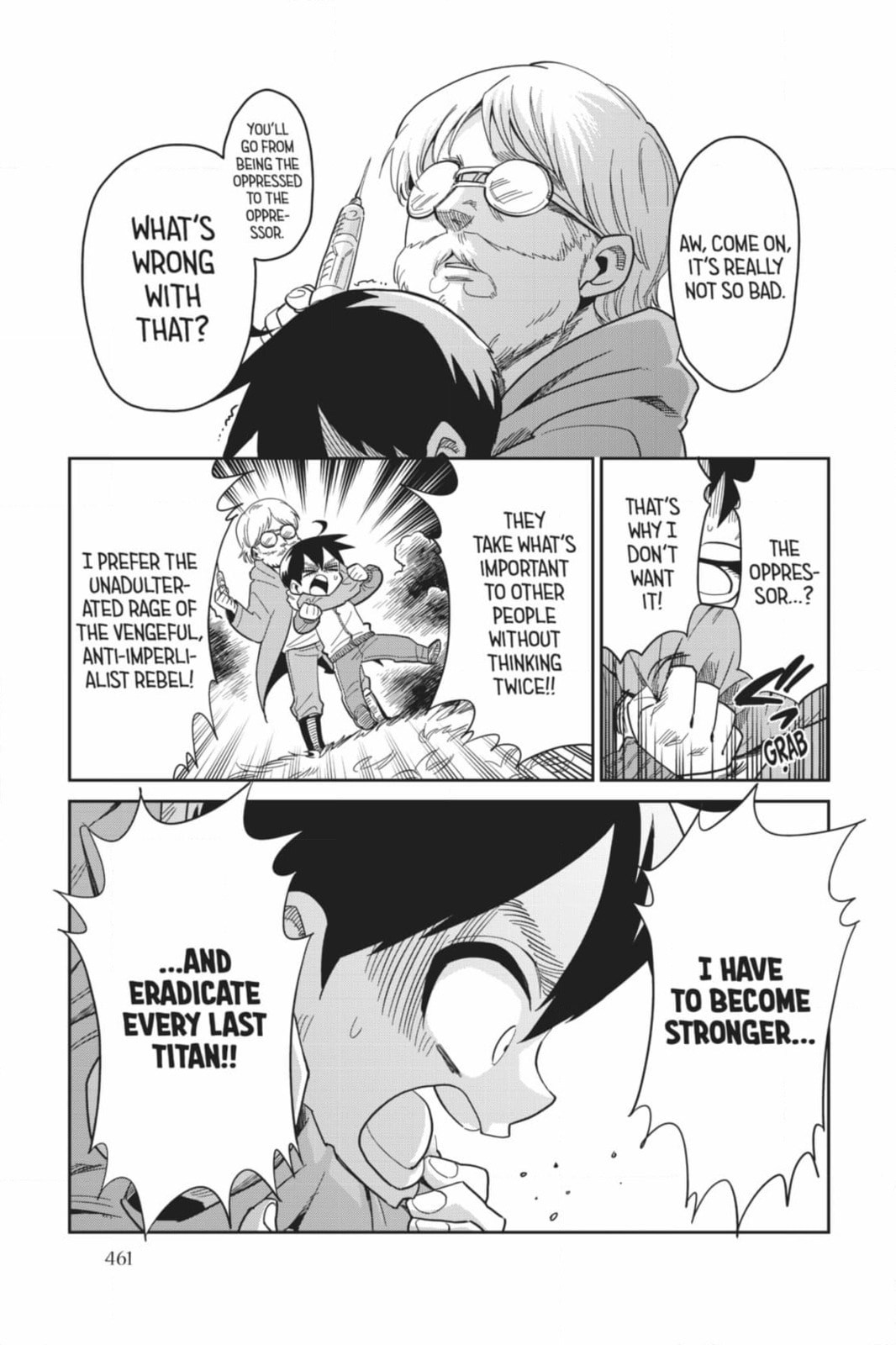 Read Attack on Titan: Junior High chapter 95 image 8 on Lezhin