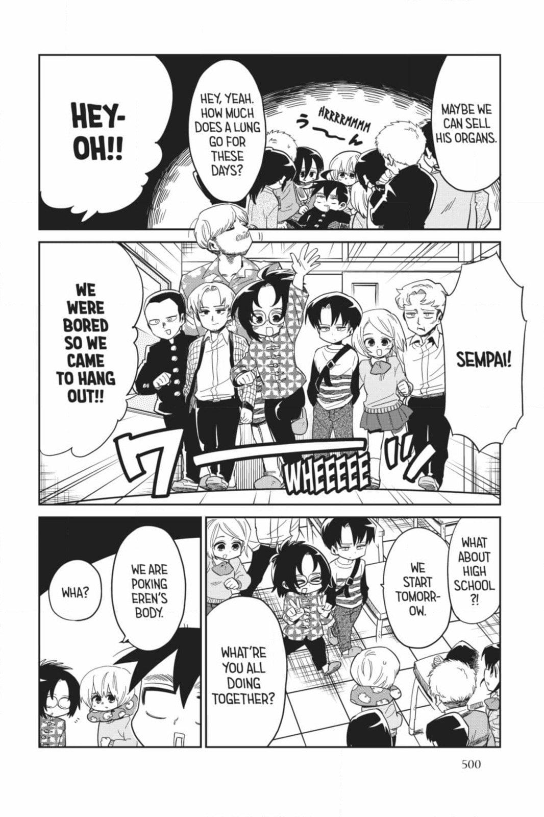 Read Attack on Titan: Junior High chapter 96 image 27 on Lezhin