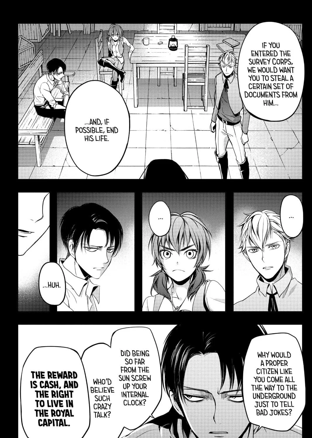 Read Attack on Titan: No Regrets chapter 5 image 22 on Lezhin