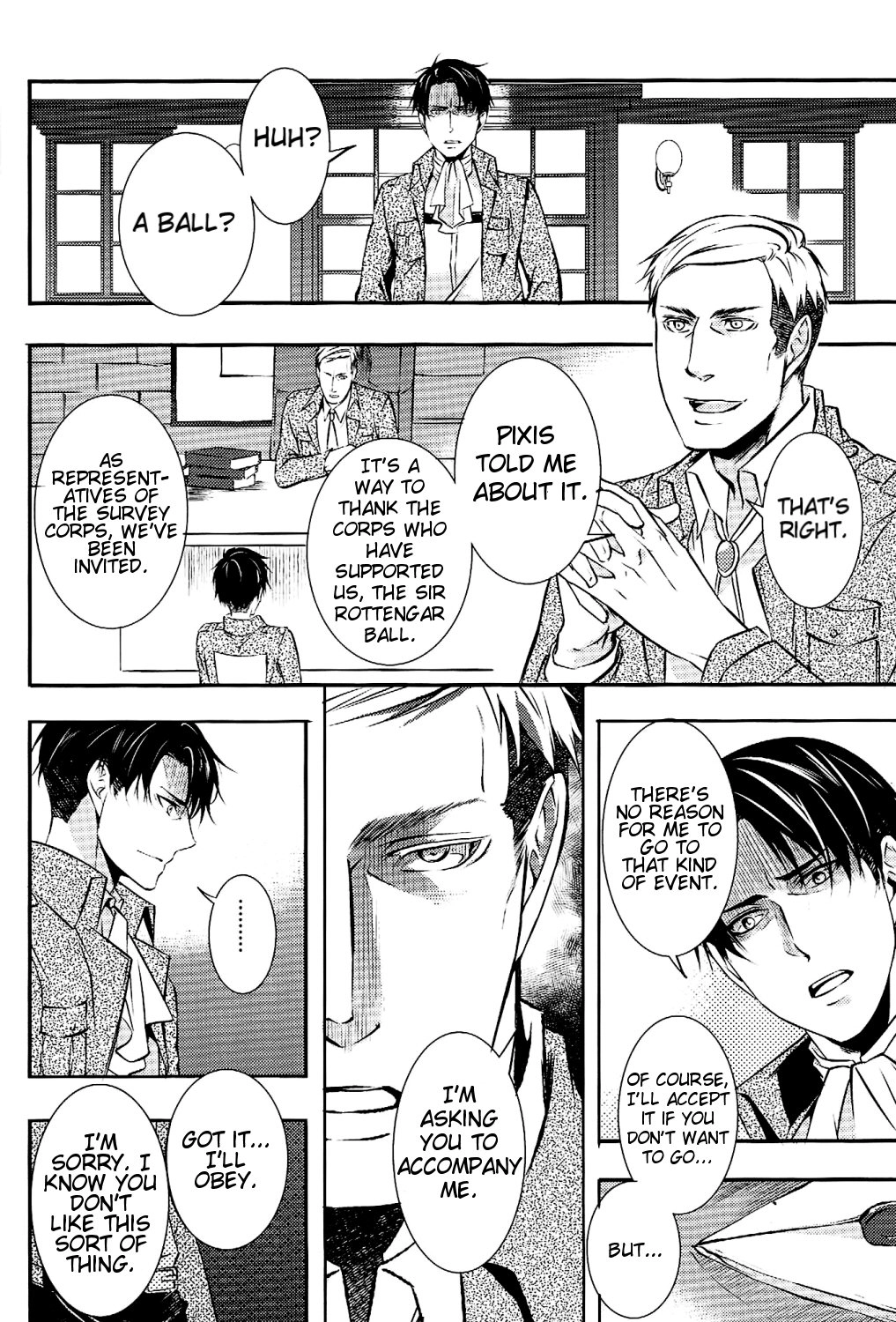 Attack on Titan - Reluctant Heroes (Doujinshi) Chapter 0 page 6 - 
