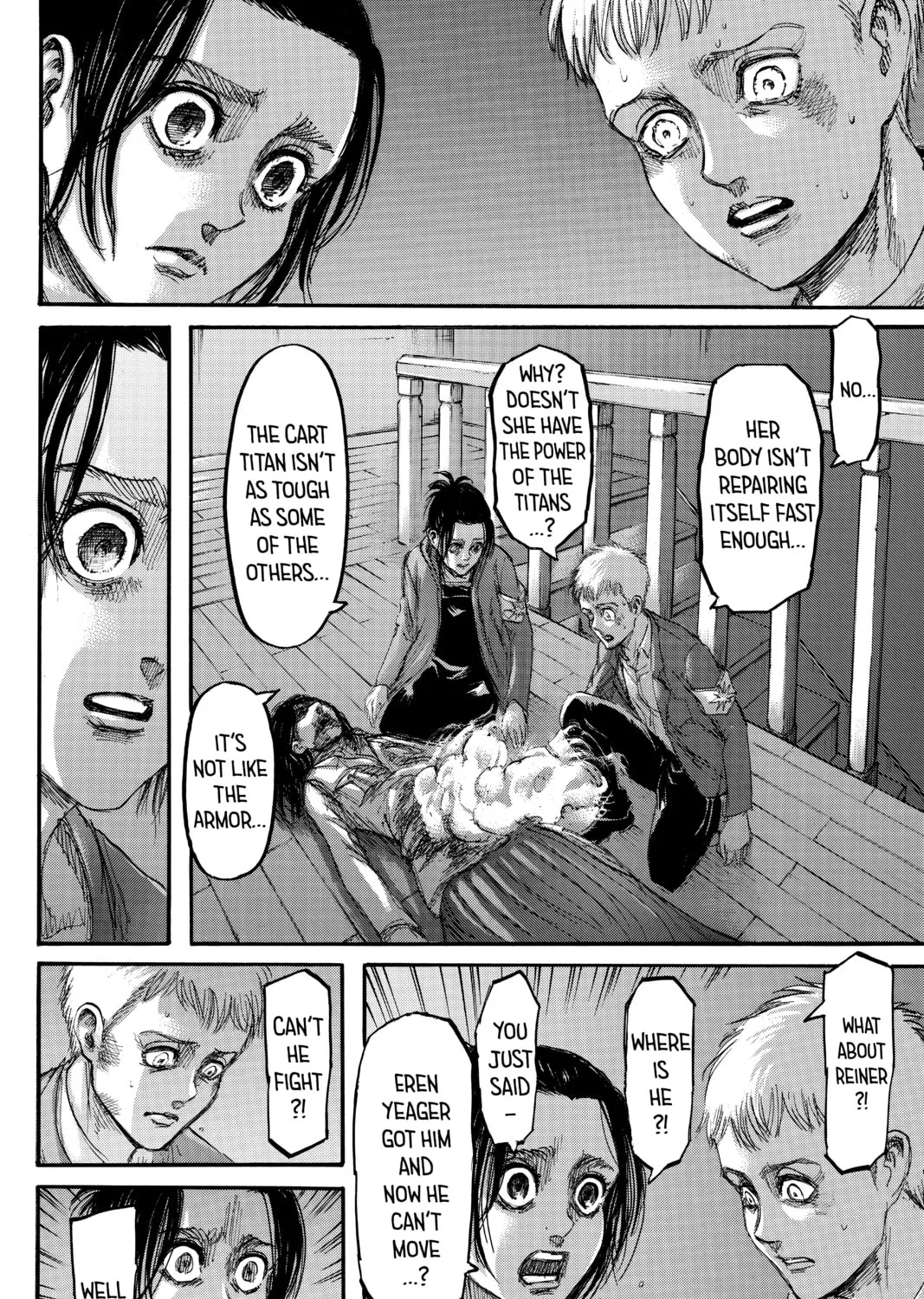 Read Attack on Titan chapter 104 image 32 on Lezhin