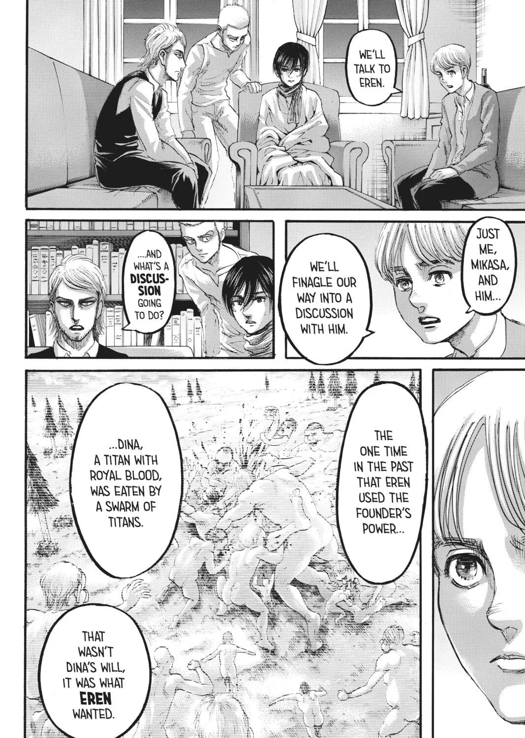 Read Attack on Titan chapter 108 image 58 on Lezhin