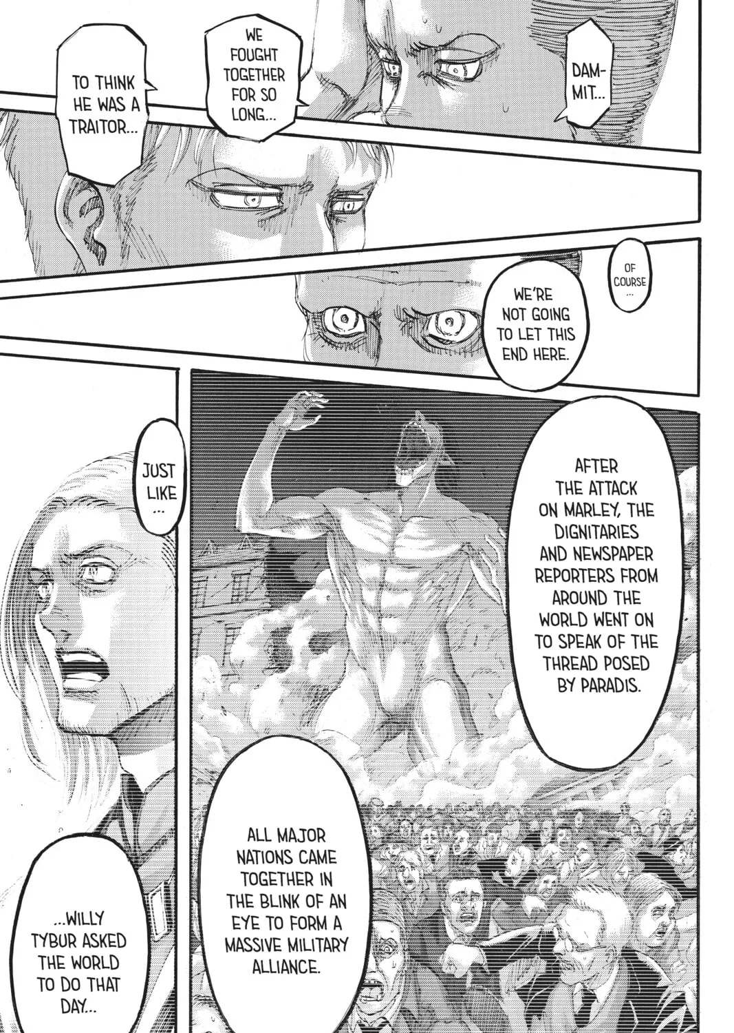 Read Attack on Titan chapter 108 image 84 on Lezhin