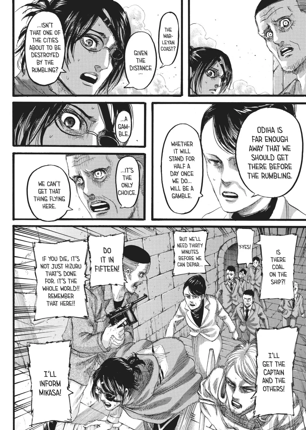 Read Attack on Titan chapter 129 image 12 on Lezhin