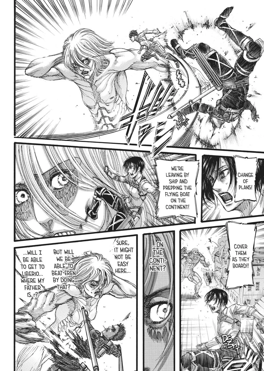 Read Attack on Titan chapter 129 image 16 on Lezhin