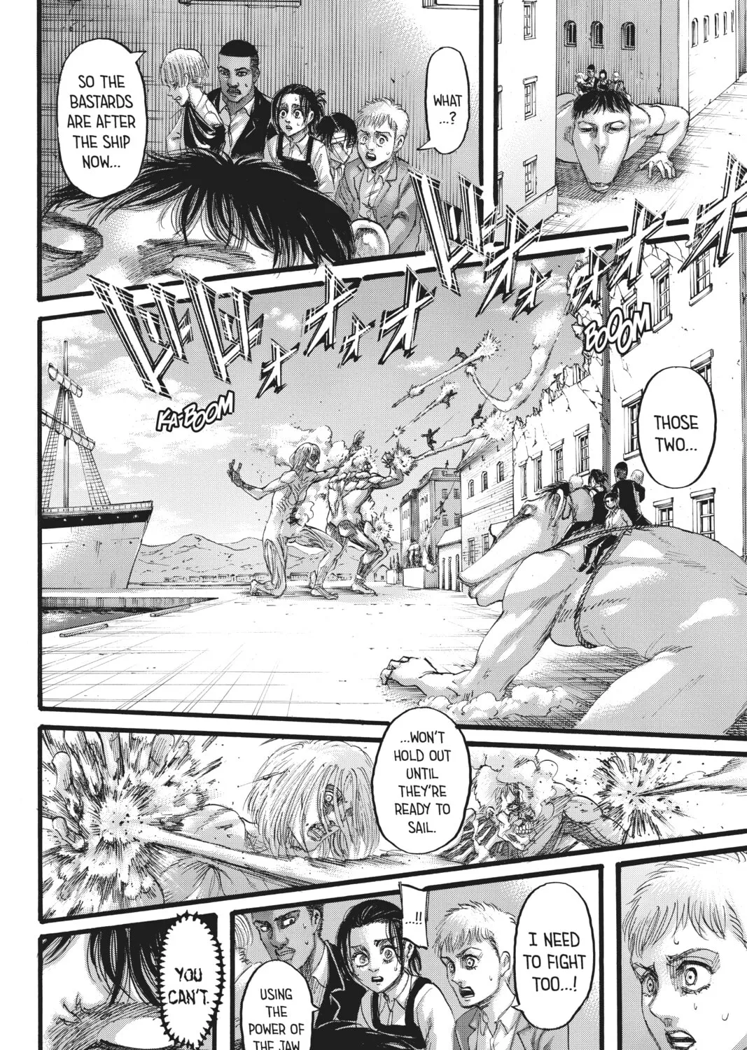 Read Attack on Titan chapter 129 image 32 on Lezhin