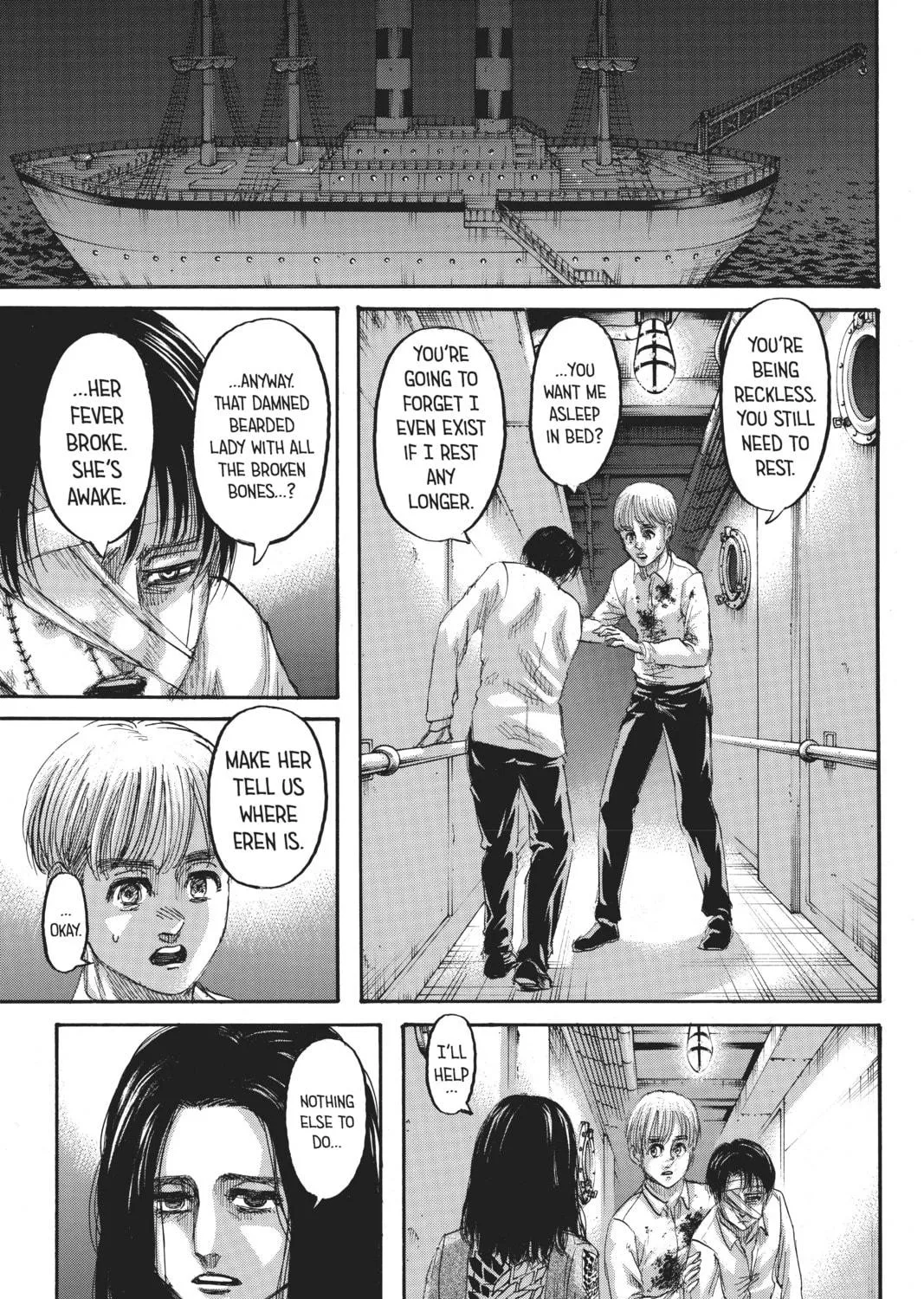 Read Attack on Titan chapter 132 image 16 on Lezhin