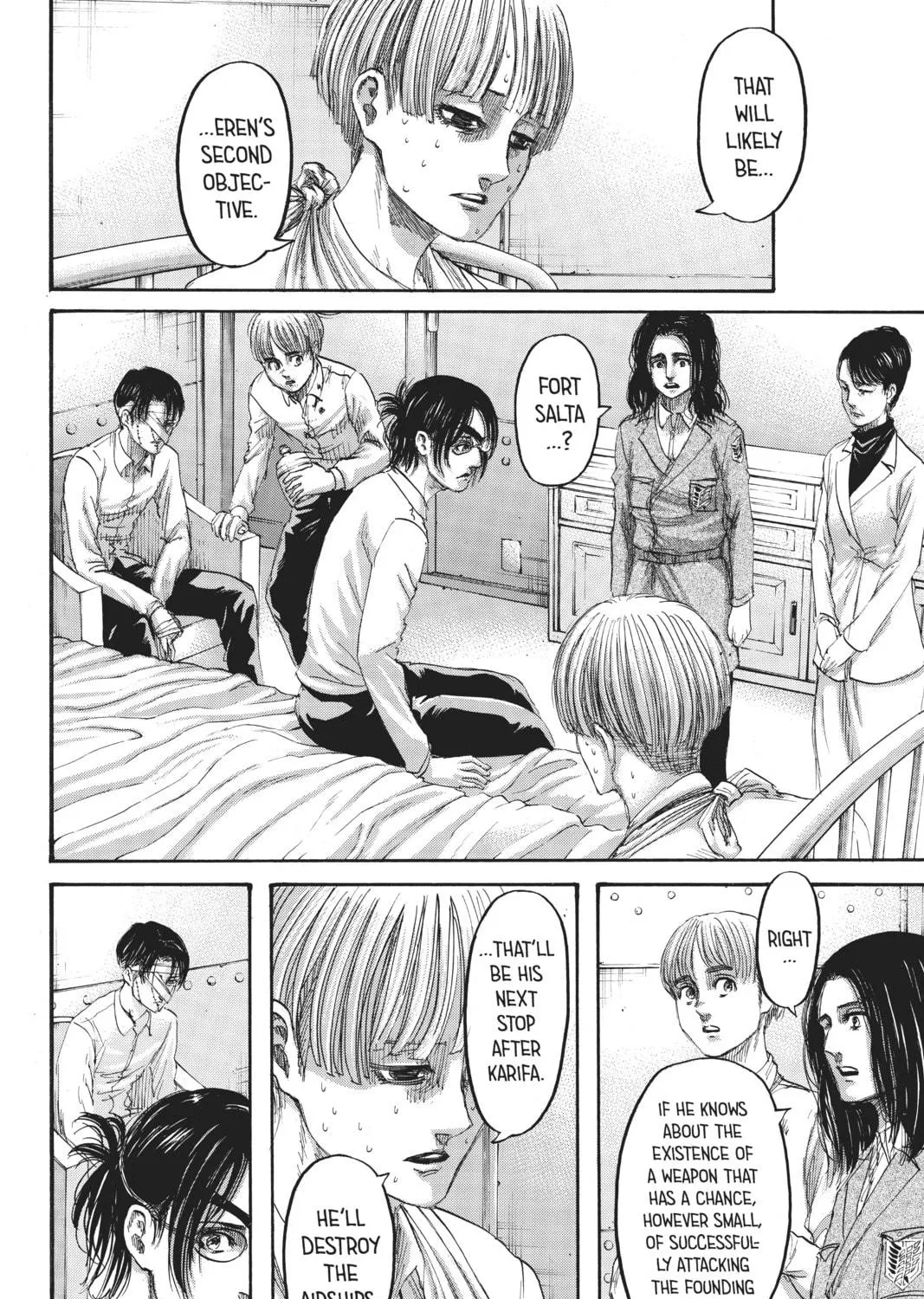 Read Attack on Titan chapter 132 image 22 on Lezhin