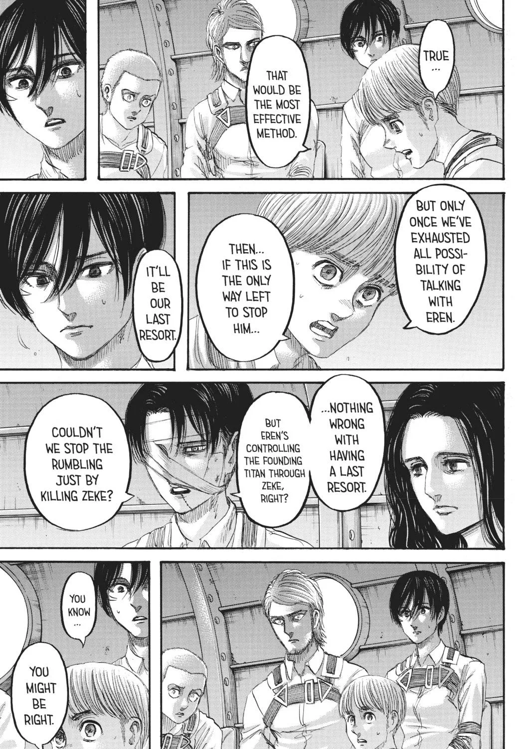 Read Attack on Titan chapter 133 image 8 on Lezhin