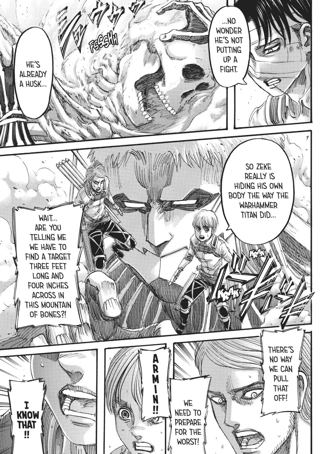 Read Attack on Titan chapter 135 image 4 on Lezhin