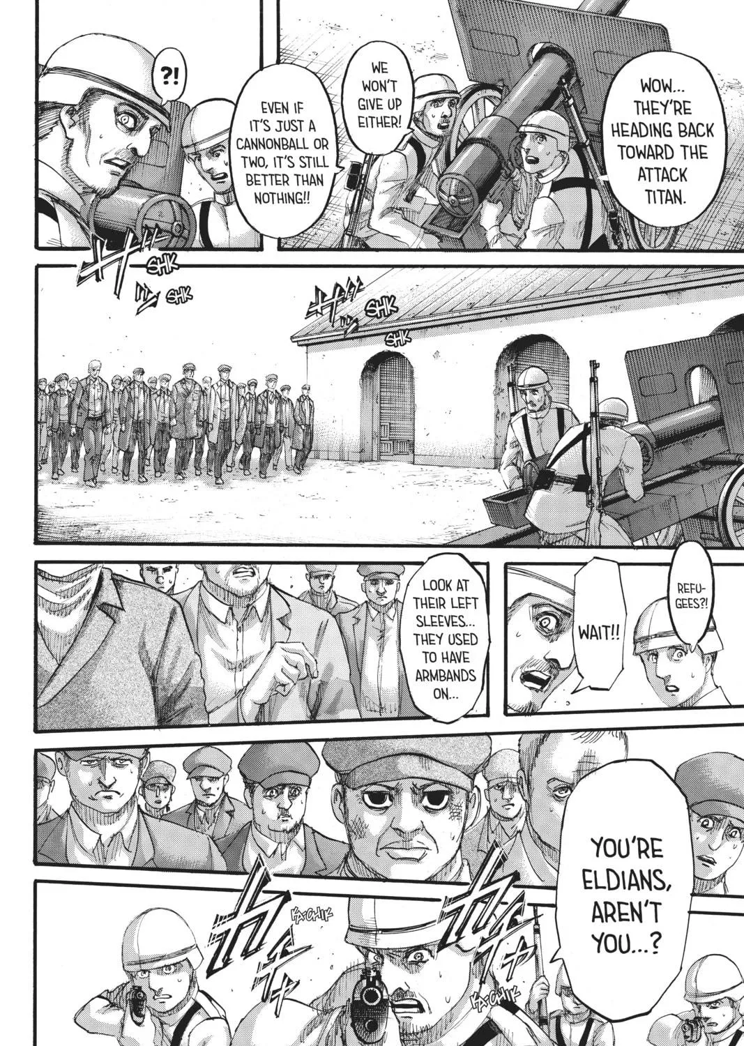 Read Attack on Titan chapter 136 image 18 on Lezhin
