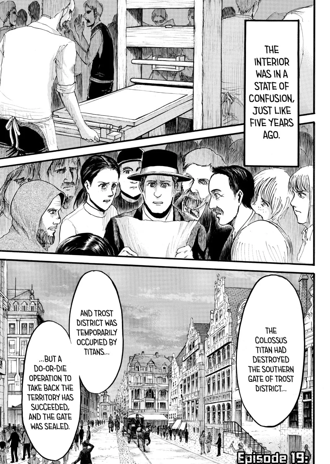 Read Attack on Titan chapter 19 image 0 on Lezhin