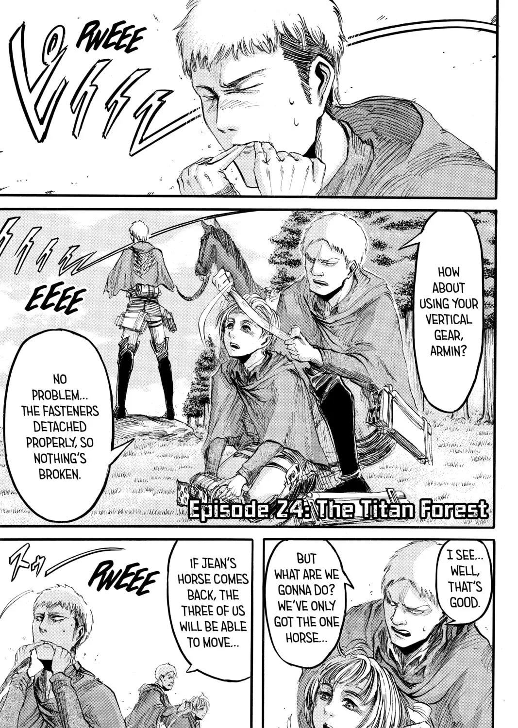 Read Attack on Titan chapter 24 image 0 on Lezhin