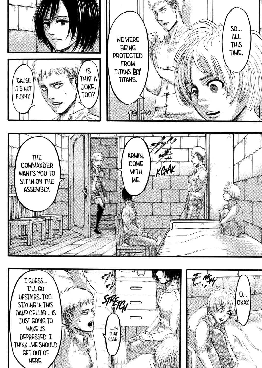 Read Attack on Titan chapter 34 image 56 on Lezhin