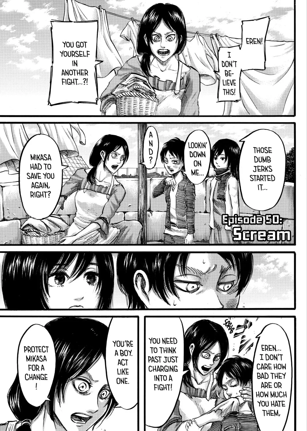 Read Attack on Titan chapter 50 image 0 on Lezhin