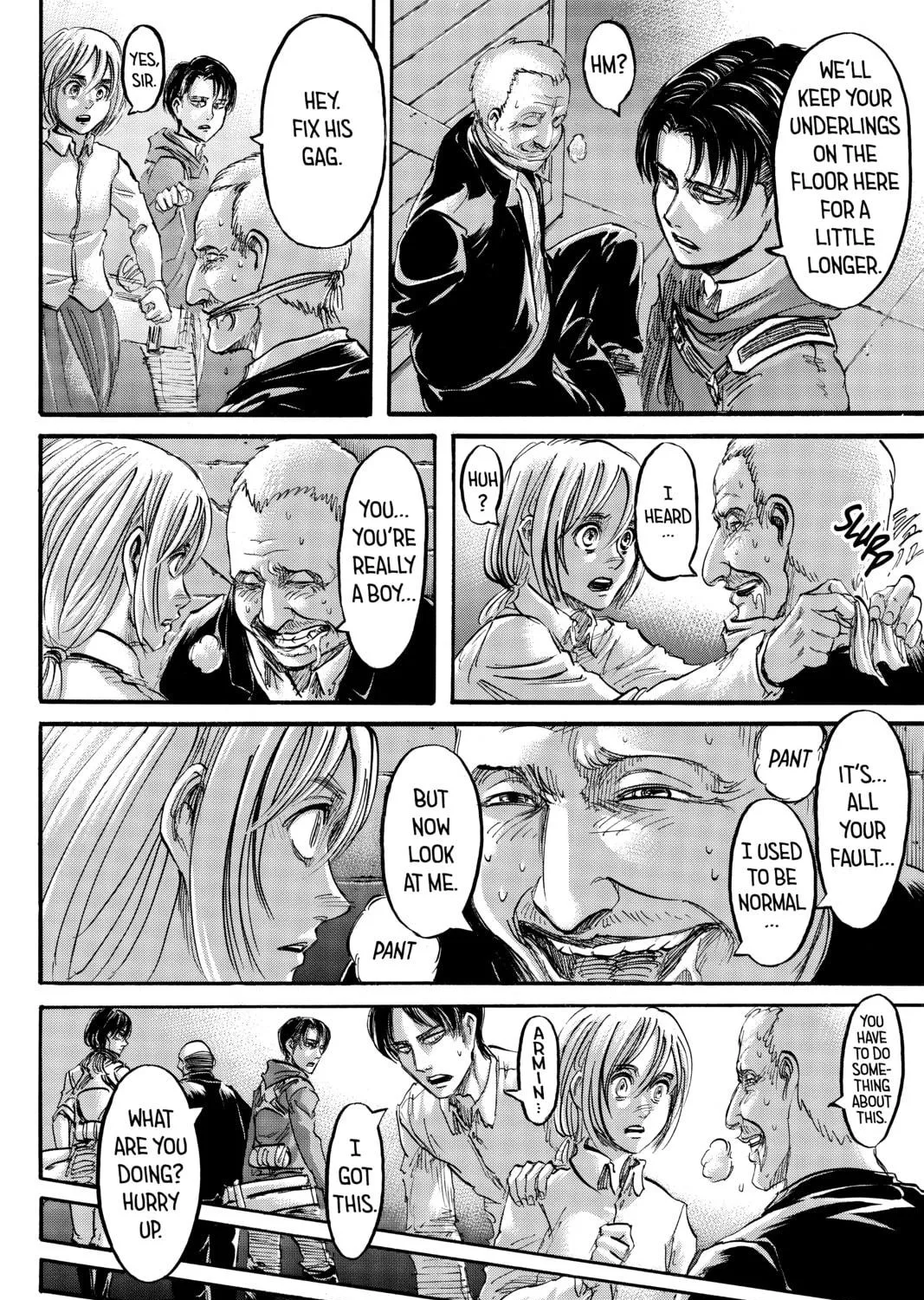 Read Attack on Titan chapter 54 image 46 on Lezhin
