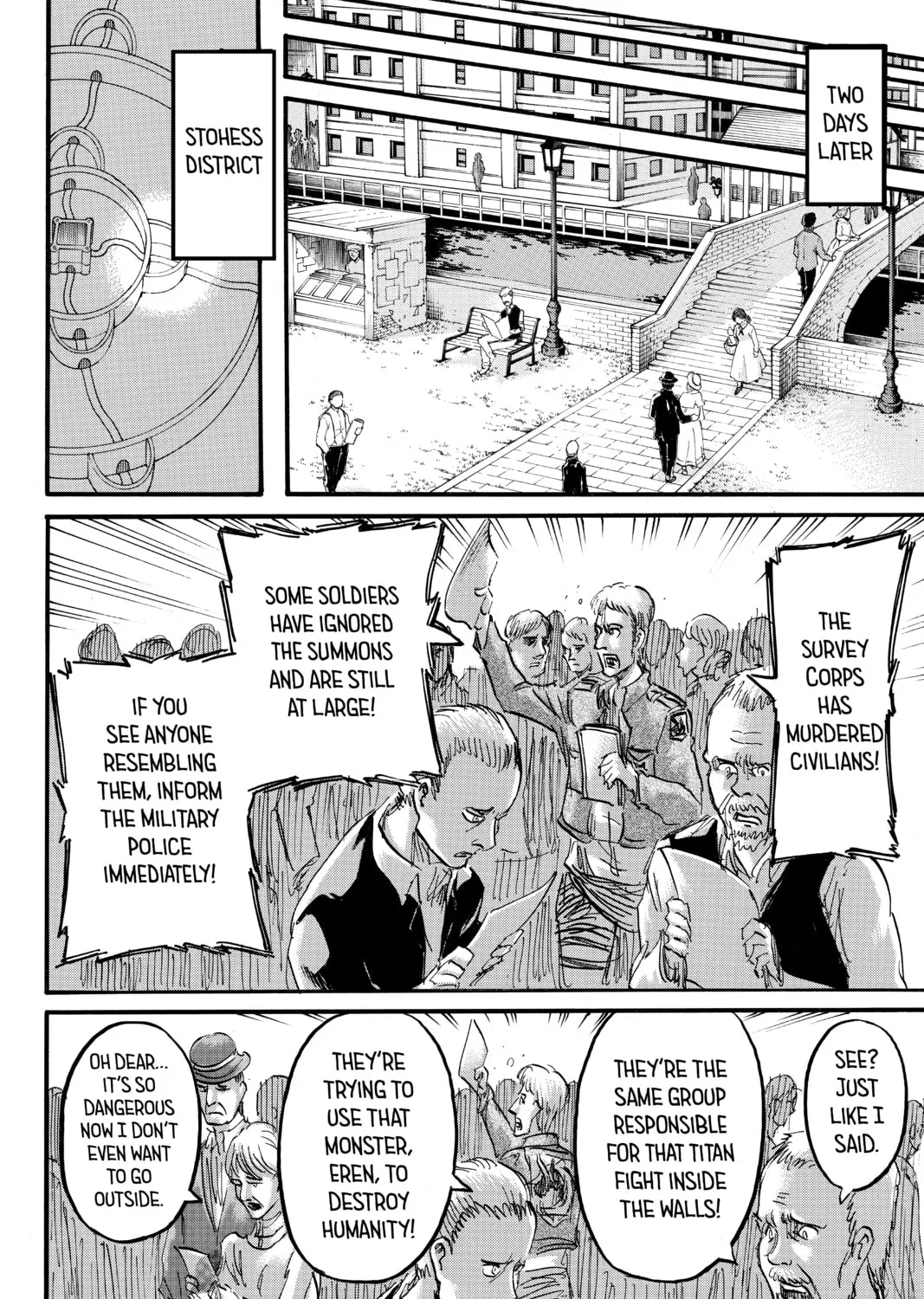 Read Attack on Titan chapter 57 image 54 on Lezhin