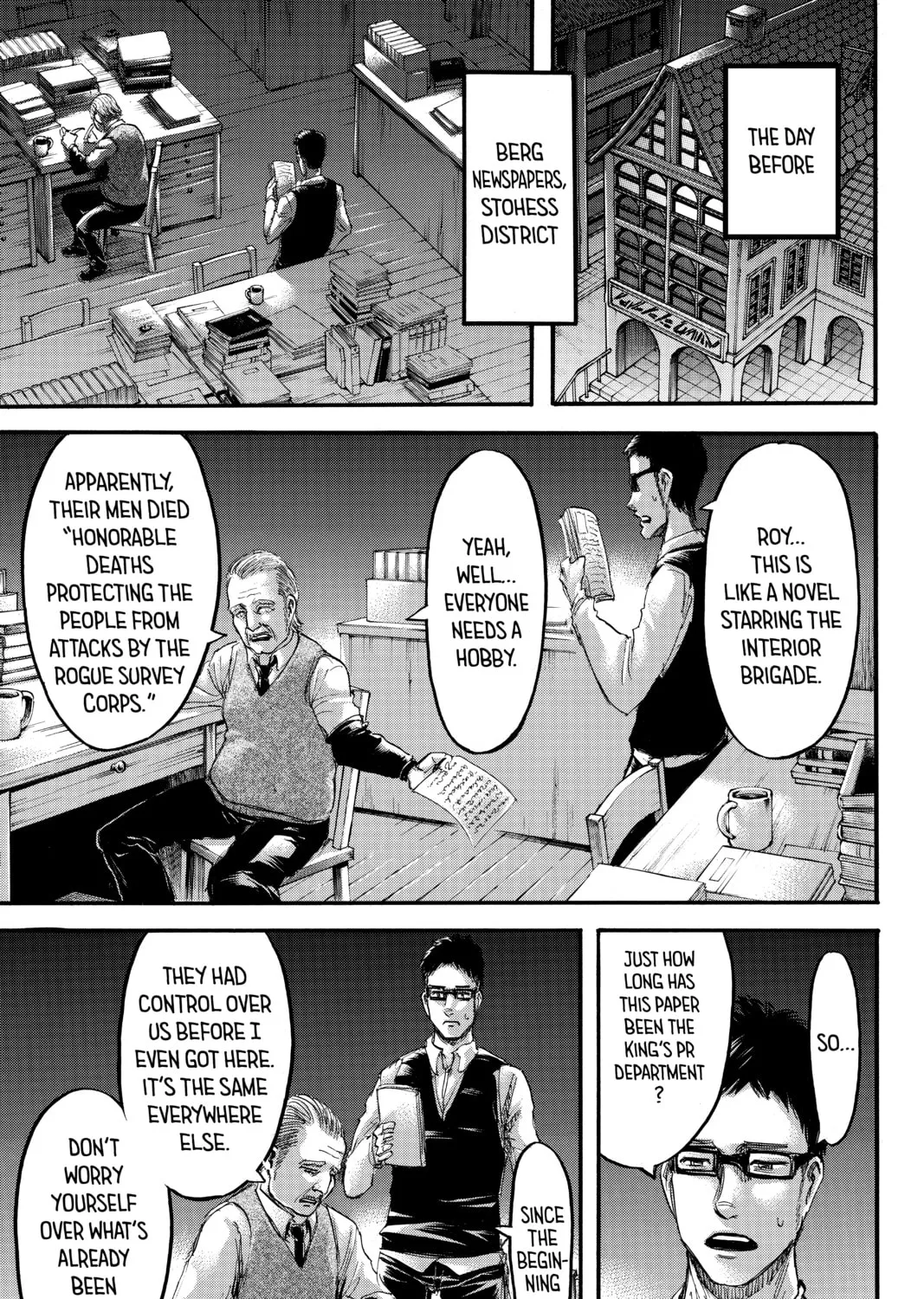 Read Attack on Titan chapter 60 image 32 on Lezhin