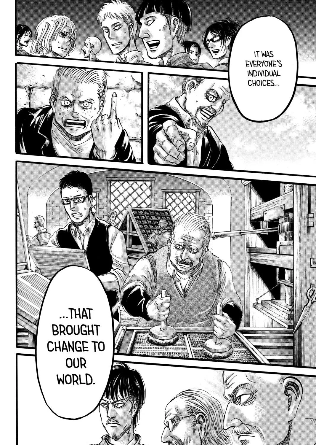 Read Attack on Titan chapter 61 image 82 on Lezhin