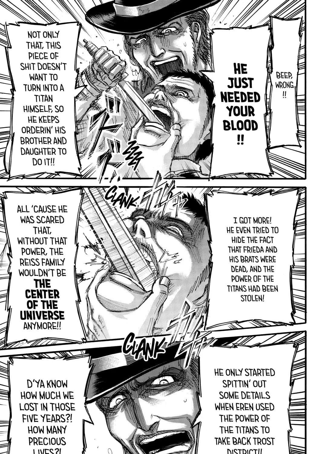 Read Attack on Titan chapter 65 image 36 on Lezhin