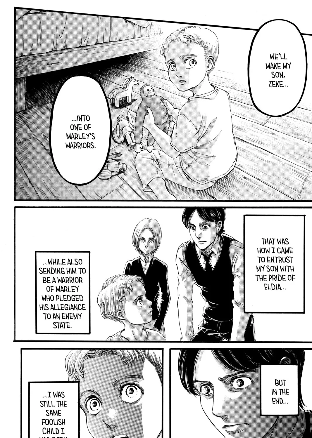 Read Attack on Titan chapter 86 image 84 on Lezhin
