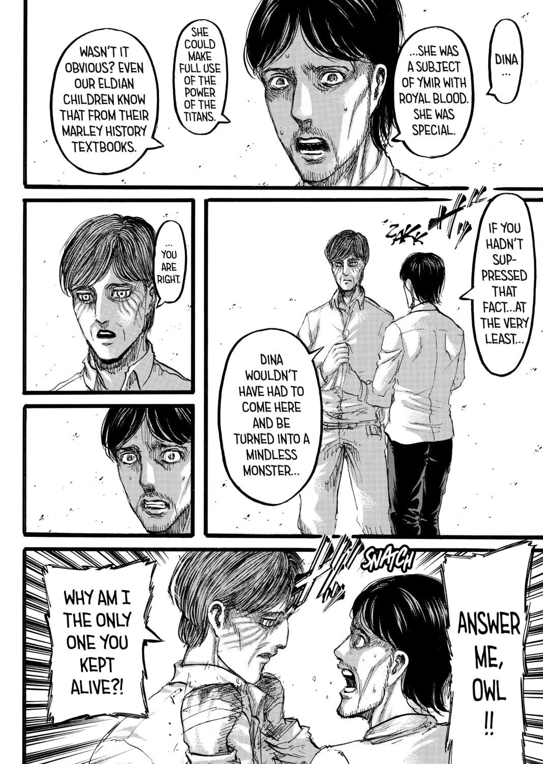 Read Attack on Titan chapter 88 image 18 on Lezhin