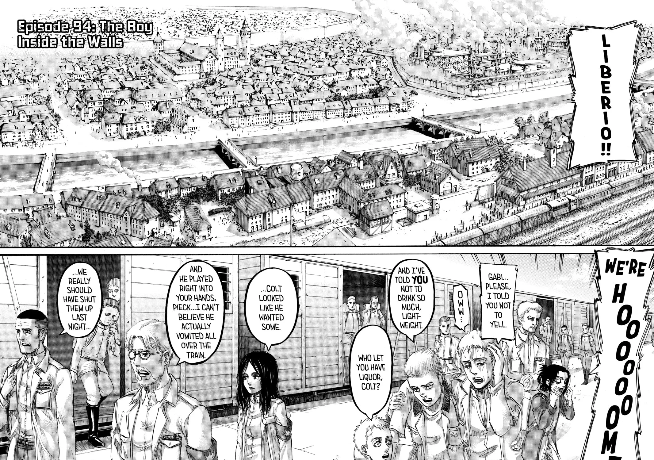 Read Attack on Titan chapter 94 image 2 on Lezhin
