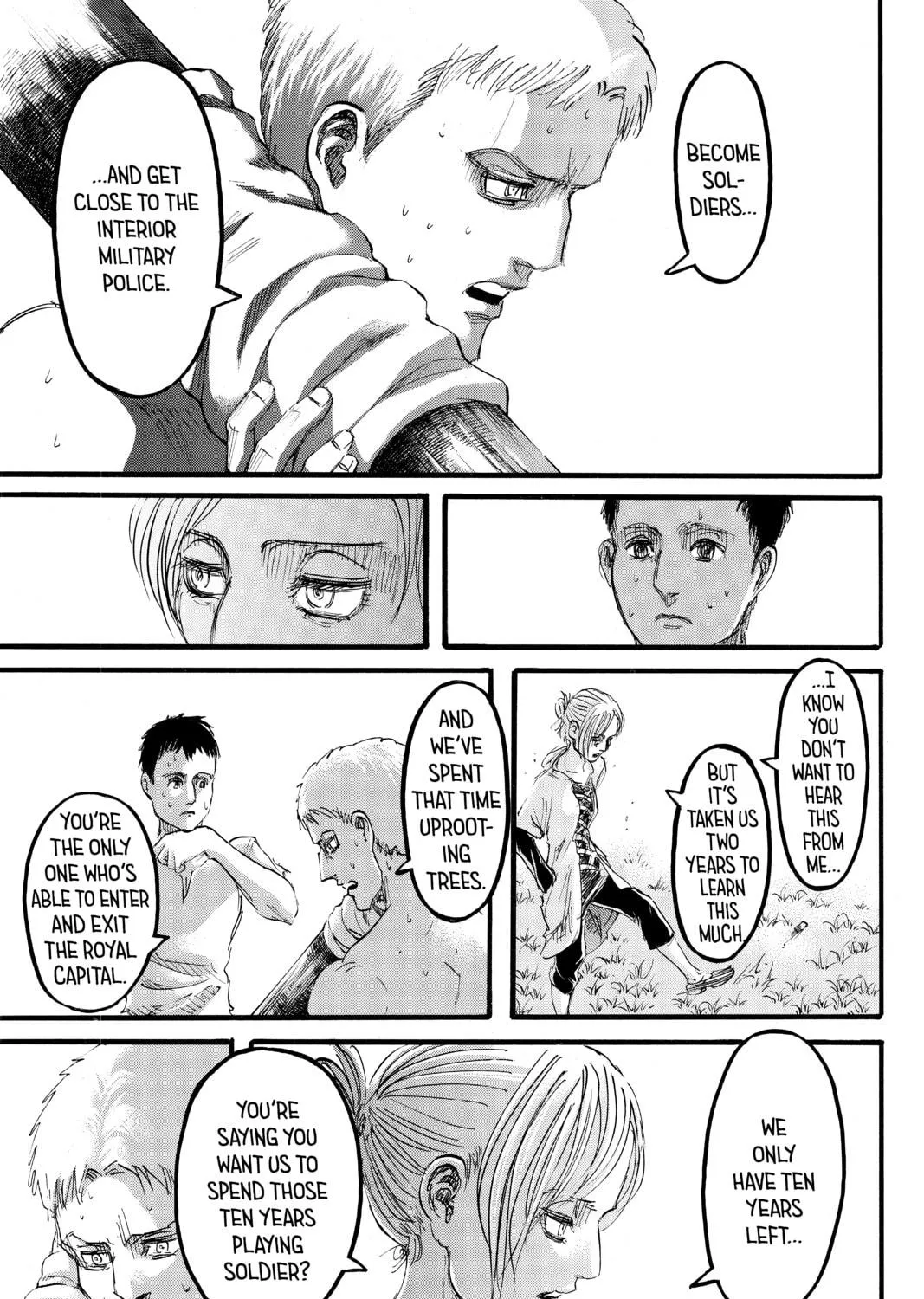 Read Attack on Titan chapter 96 image 76 on Lezhin