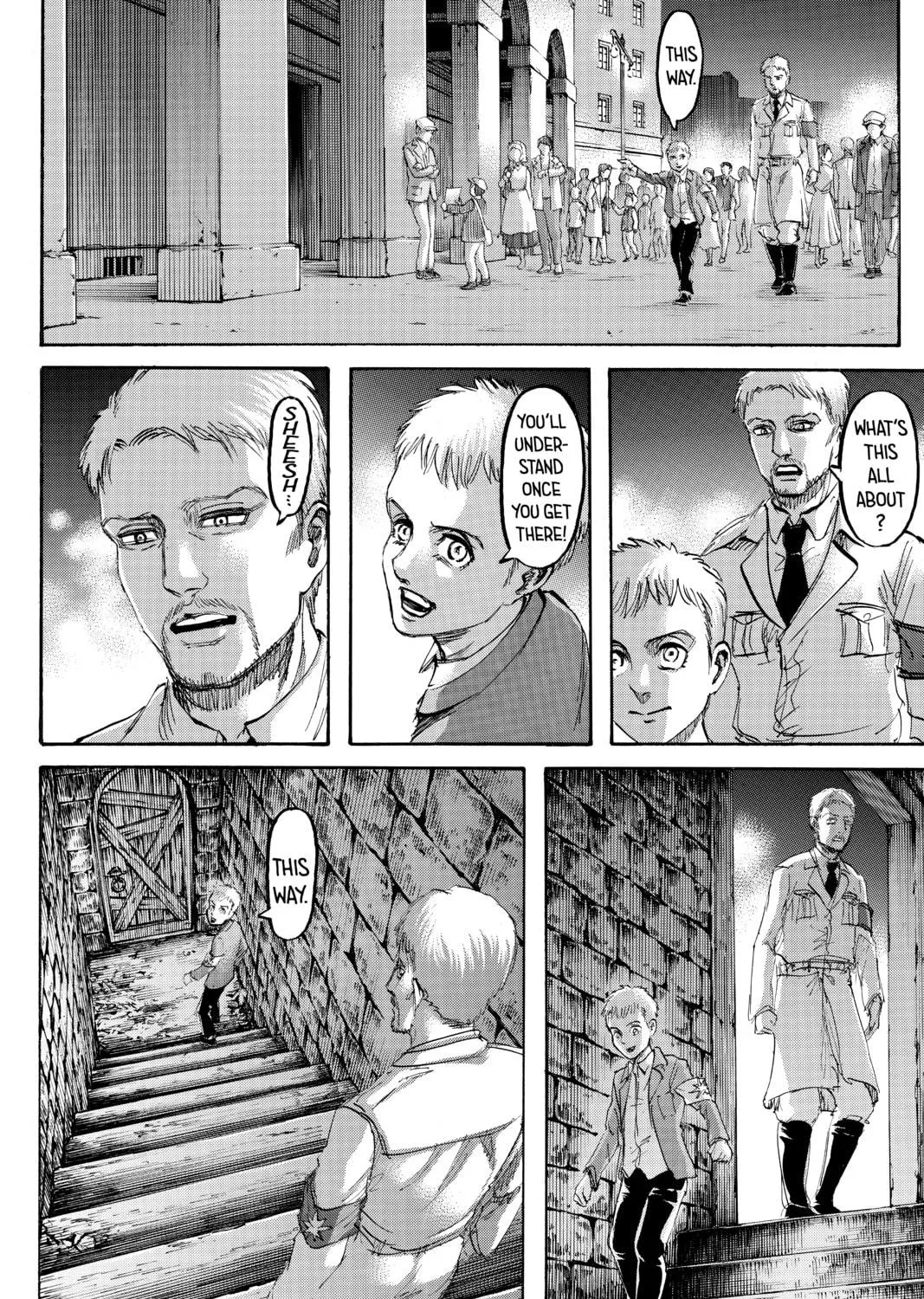 Read Attack on Titan chapter 98 image 82 on Lezhin
