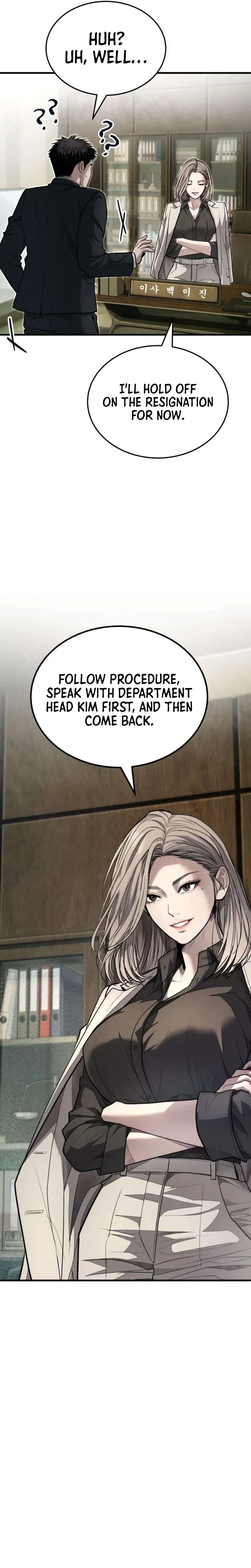Read Attacking The Boss chapter 16 image 27 on Lezhin