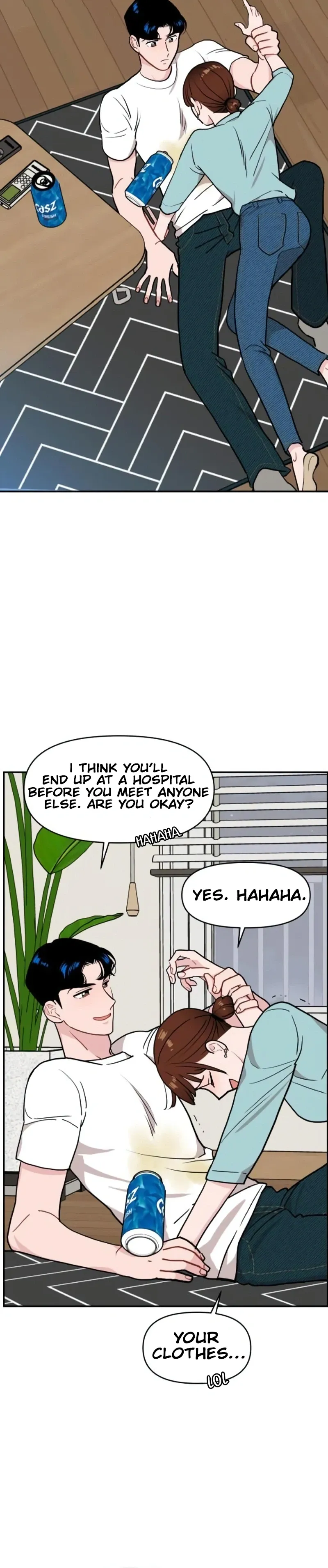 Read Awkward Relationship chapter 14 image 15 on Lezhin