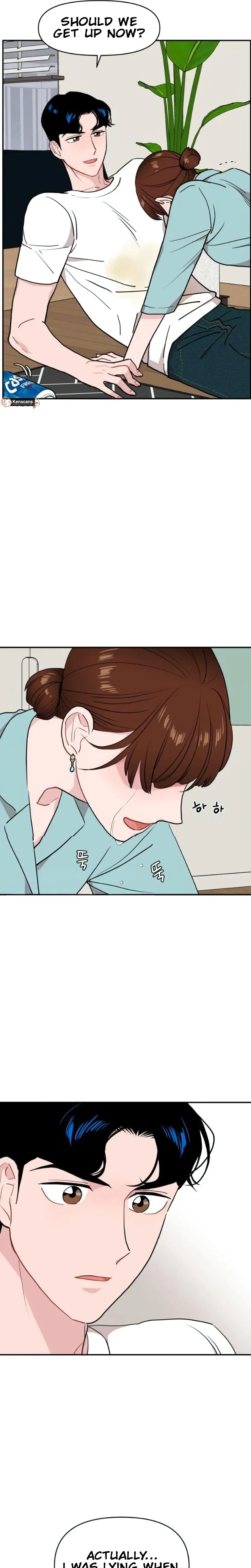 Read Awkward Relationship chapter 14 image 16 on Lezhin