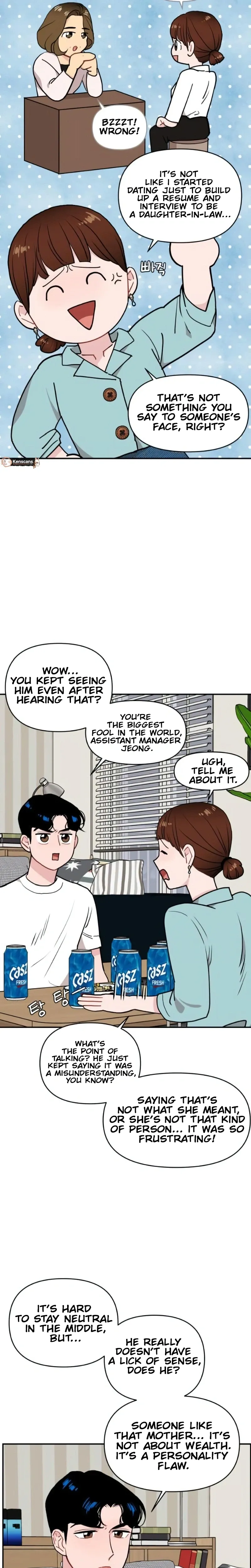 Read Awkward Relationship chapter 14 image 7 on Lezhin