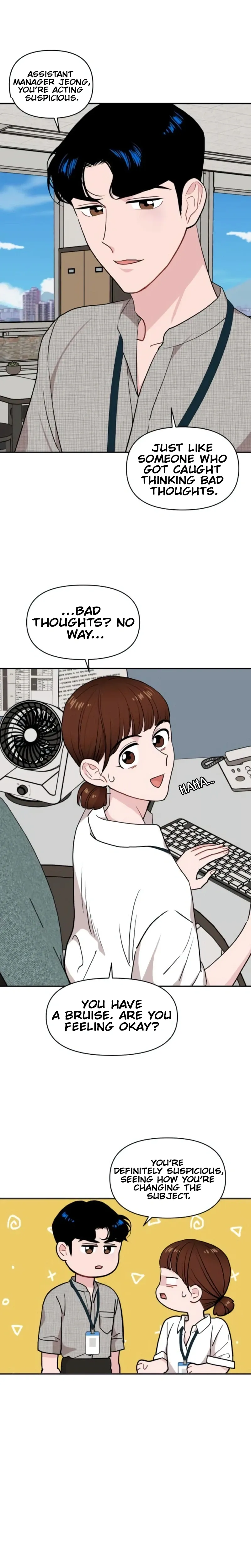 Read Awkward Relationship chapter 15 image 8 on Lezhin