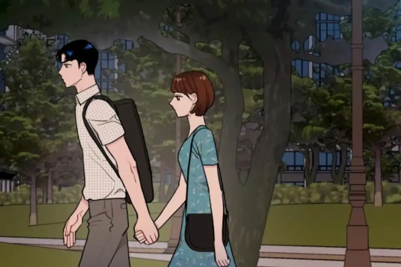 Read Awkward Relationship chapter 16 image 7 on Lezhin